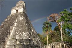 Tikal rainbow