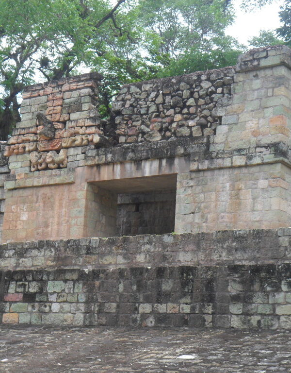 Temple in Copan, Honduras